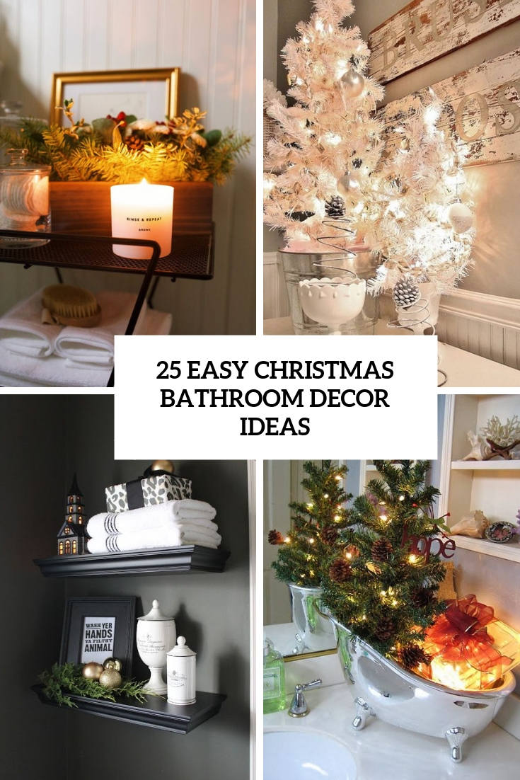 Christmas Themed Bathroom Accessories – Rispa