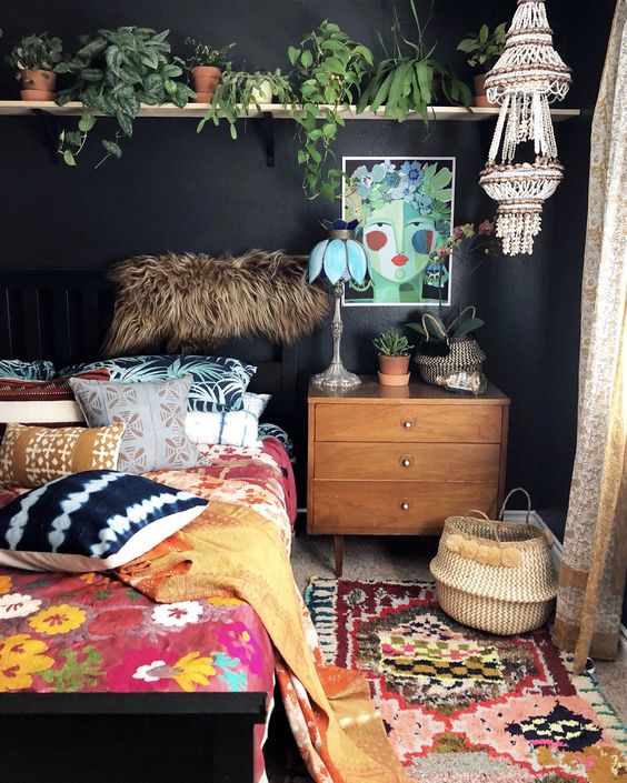lots of greenery not only refreshes the space but also may show off your hobby
