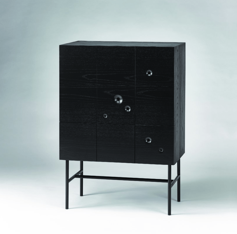 creative black sideboard design