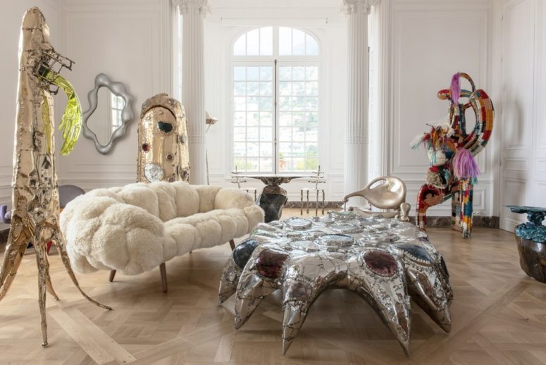 Bejeweled Backbend Starfish Coffee Table