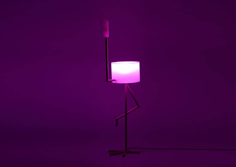 Such a lamp, table and cabinet is a very fun and cool lamp idea
