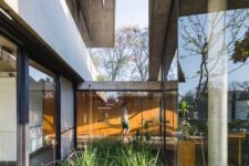 03 The house includes two separate volumes, which are connected with each other and contain different spaces