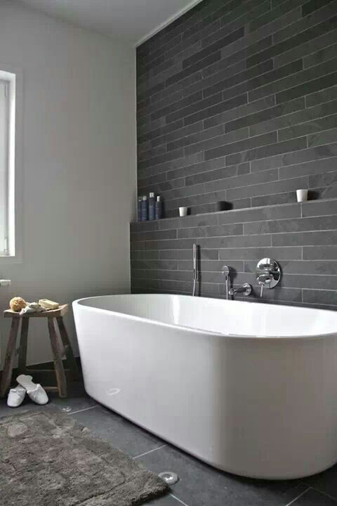 25 Ways To Mix And Match Tiles In Bathrooms Digsdigs - Grey Feature Wall Tiles Bathroom 25 Ways To Mix And Match Tiles In Bathrooms Digsdigs - Grey Feature Wall Tiles Bathroom
