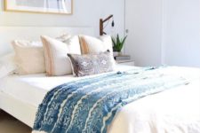 09 customize usual bedding sets with colorful pillows and printed blankets