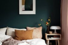 09 infuse your bedroom with a calming shade like dark green and you’ll get a relaxed feel at once