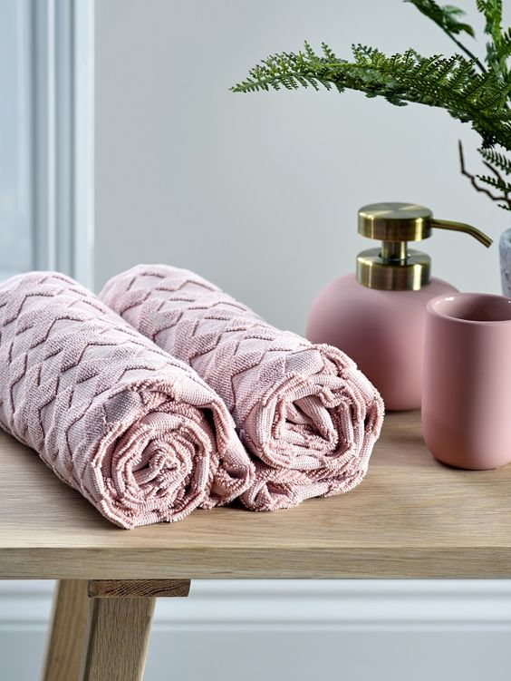 find cool and chic towels that are well-absorbing at the same time as it's very important