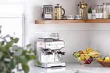 18 a coffee machine in your kitchen will make most of guests happy
