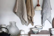 19 kitchen linens should be matching the kitchen decor to give it a cozier and more welcoming look