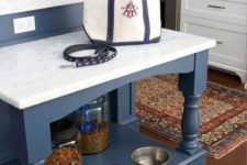 a cool supply organizer for dog’s food