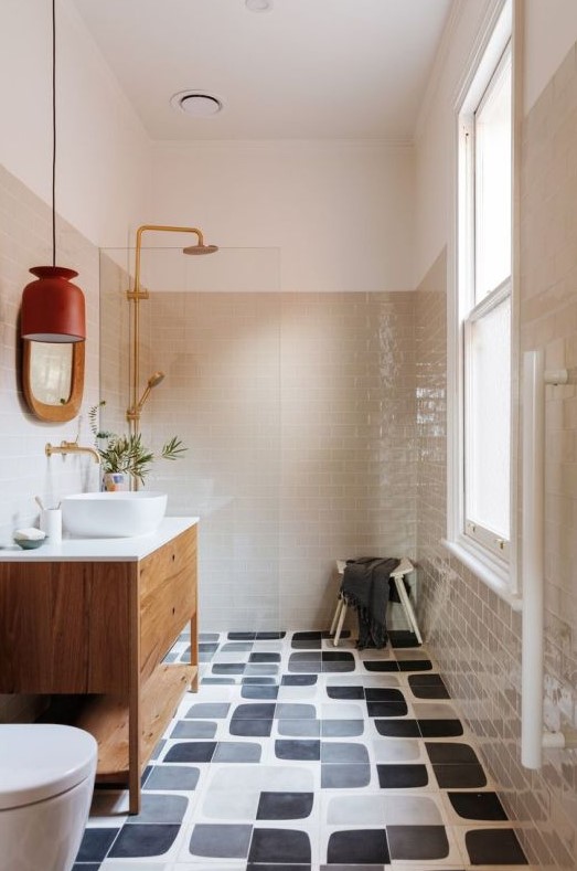 141 Mix And Match Tile Ideas In Bathrooms - DigsDigs