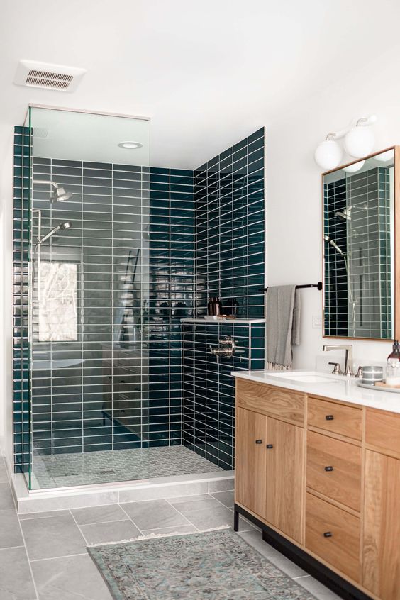 141 Mix And Match Tile Ideas In Bathrooms - DigsDigs