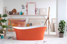 03 Nearly every bathtub by Victoria + Albert can be done in bright colors