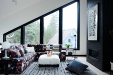 attic living space is an interesting solution for a cold climate region