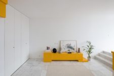 bight and cool storage solution for a living room