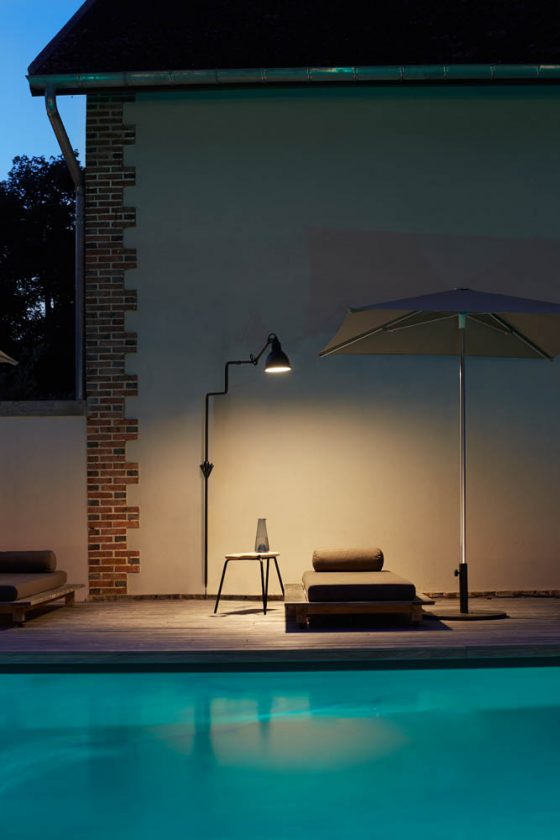 a retro industrial outdoor lamp design Gras lamp brings retro and industrial aesthetic to the space