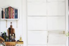 05 IKEA Trones shelves are a great storage idea to rock in a small kitchen – they are tall enough and can accommodate a lot of things