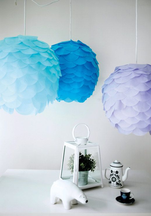 25 Easy Ways To Hack IKEA Regolit Lampshades - DigsDigs