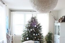 15 a fluffy and soft IKEA Regolit lampshade hack for a cozy winter space – it will remind you of snow