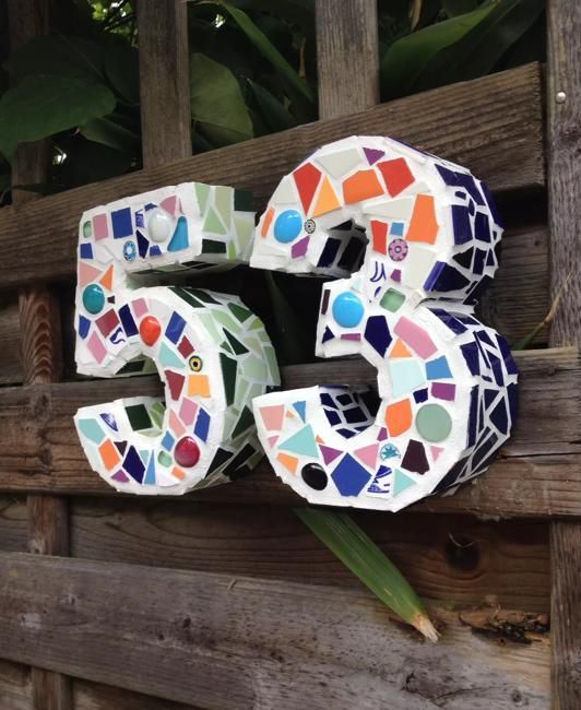 25 Unique And Whimsy House Numbers Ideas DigsDigs