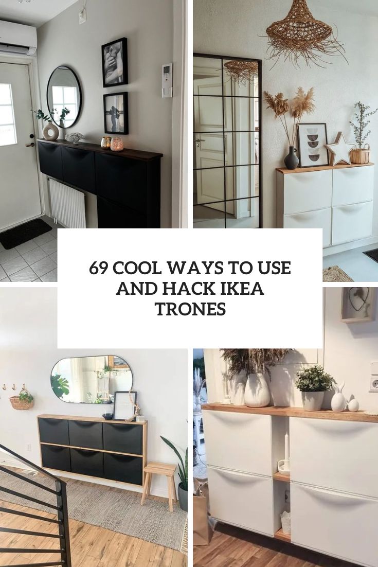 A classy tall shoe cabinet to fit small entryways - IKEA Hackers