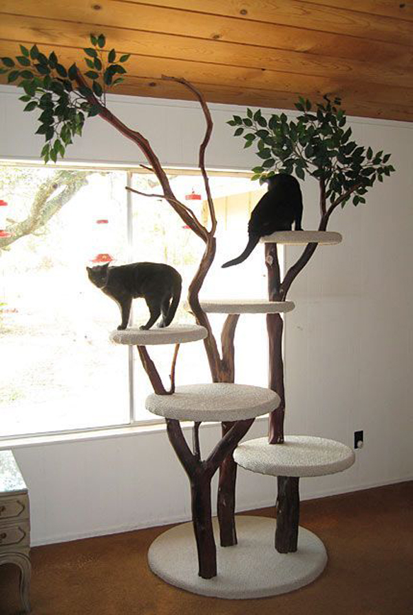 25 Cat Trees And Climbers To Make Your Pet Happy DigsDigs