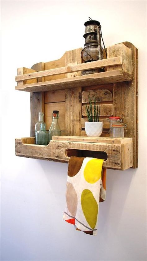 https://www.digsdigs.com/photos/2019/03/06-a-rustic-pallet-kitchen-shelf-with-a-lantern-jars-and-bottles-and-even-a-towel-holder-is-a-cool-piece.jpg