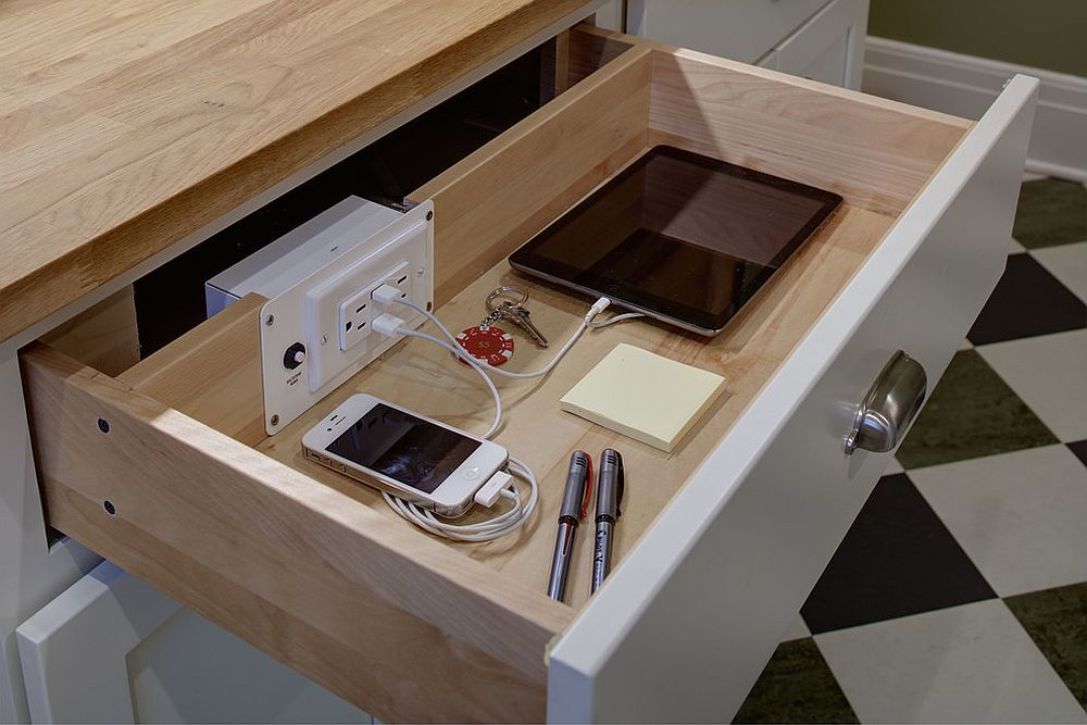 25 Functional Kitchen Charging Stations
