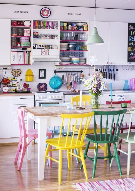 25 Painted Chair Ideas For Your Home Decor DigsDigs