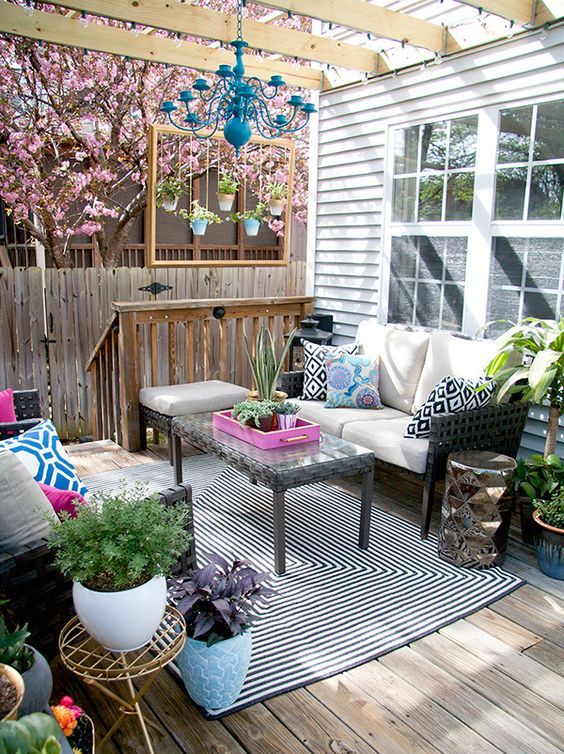 25 Easy Ideas To Decorate A Summer Deck Digsdigs
