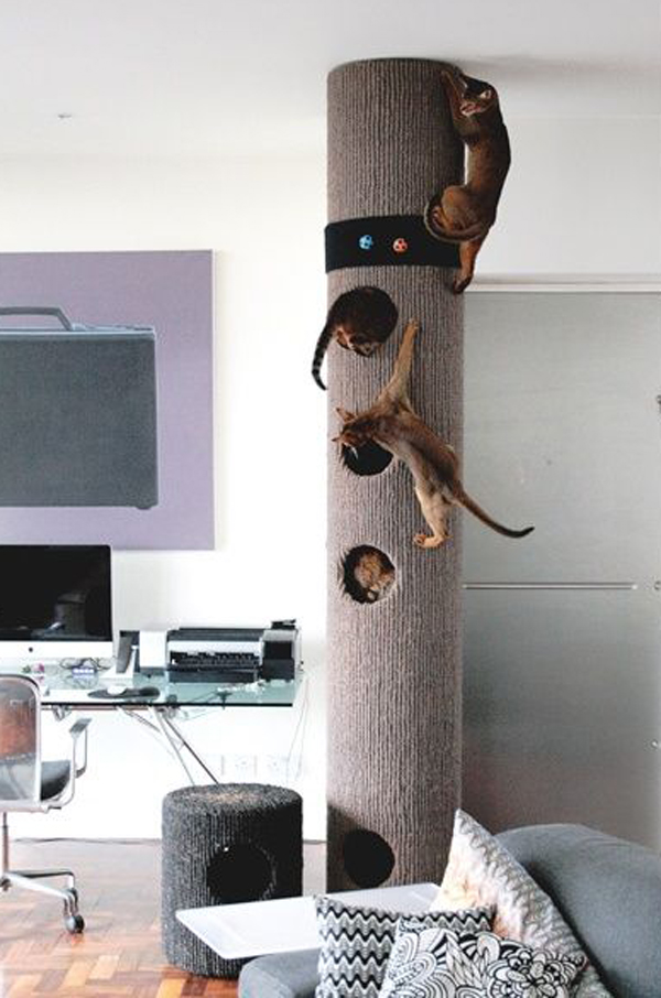 25 Cat Trees And Climbers To Make Your Pet Happy DigsDigs