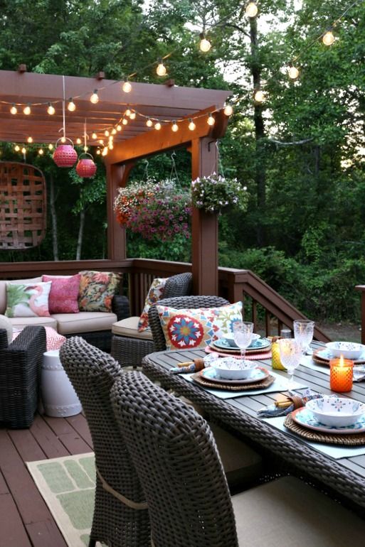 25 Easy Ideas To Decorate A Summer Deck DigsDigs