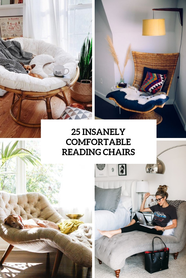 insanely comfortable reading chairs cover