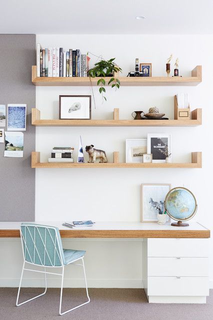 25 Home Office Shelving Ideas For Smarter Organization Digsdigs