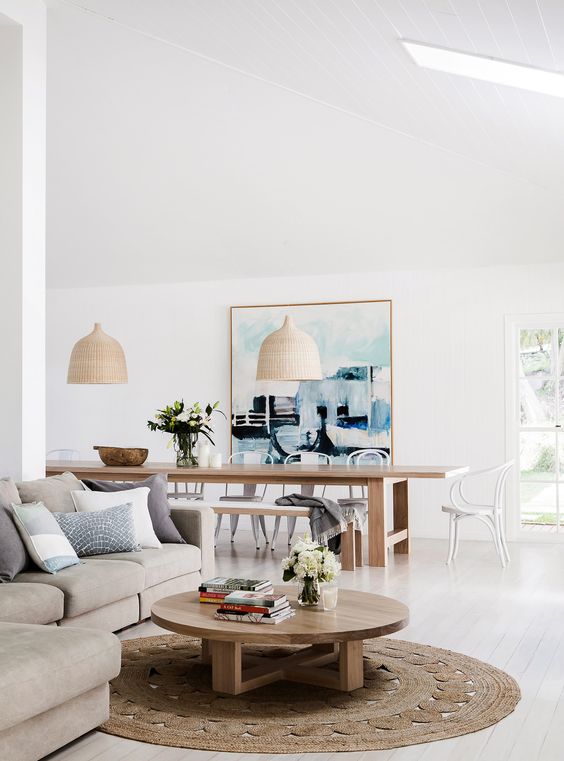 sleek wooden furniture is right what you need to highlight the contemporary feel of your coastal home