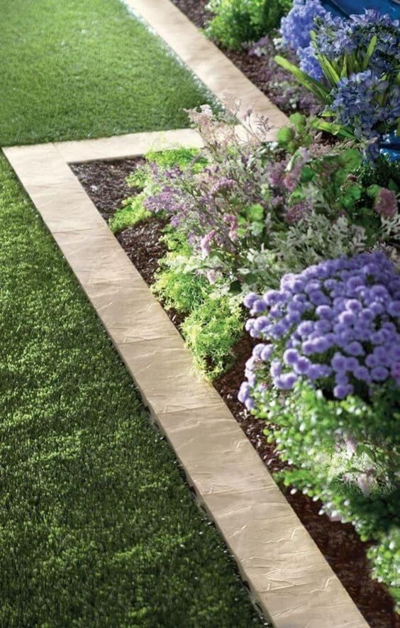 40 Stylish And Inspiring Garden Edging Ideas - DigsDigs