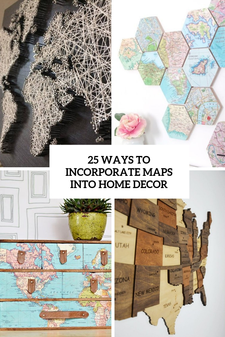 Ideas For Map Art