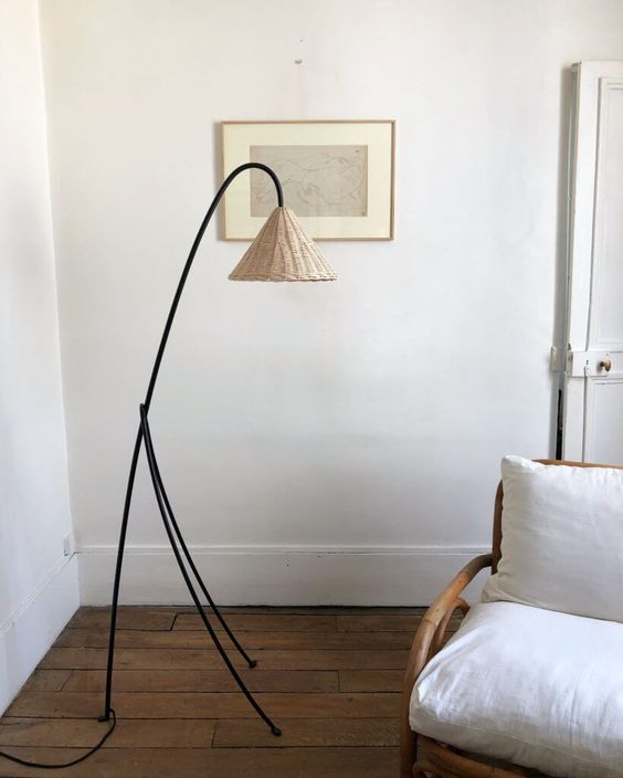 25 Wicker Lamps To Bring A Beachy Feel Indoors Digsdigs 25 Wicker Lamps To Bring A Beachy Feel, Vintage White Wicker Floor Lamp