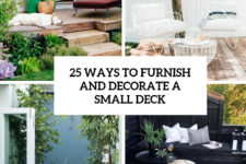 25 ways to furnish and decorate a small deck cover