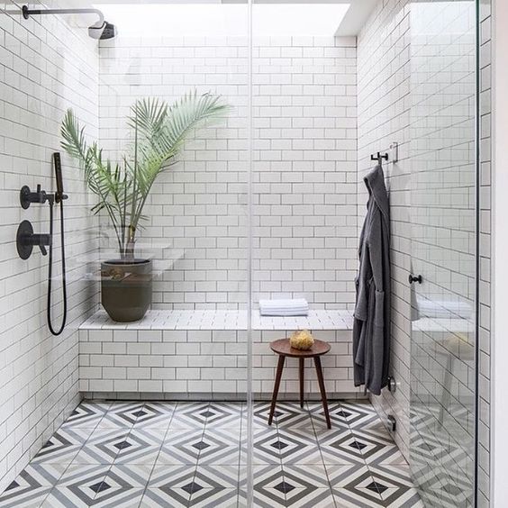 33 Stylish Ideas for Walk-In Shower Seats