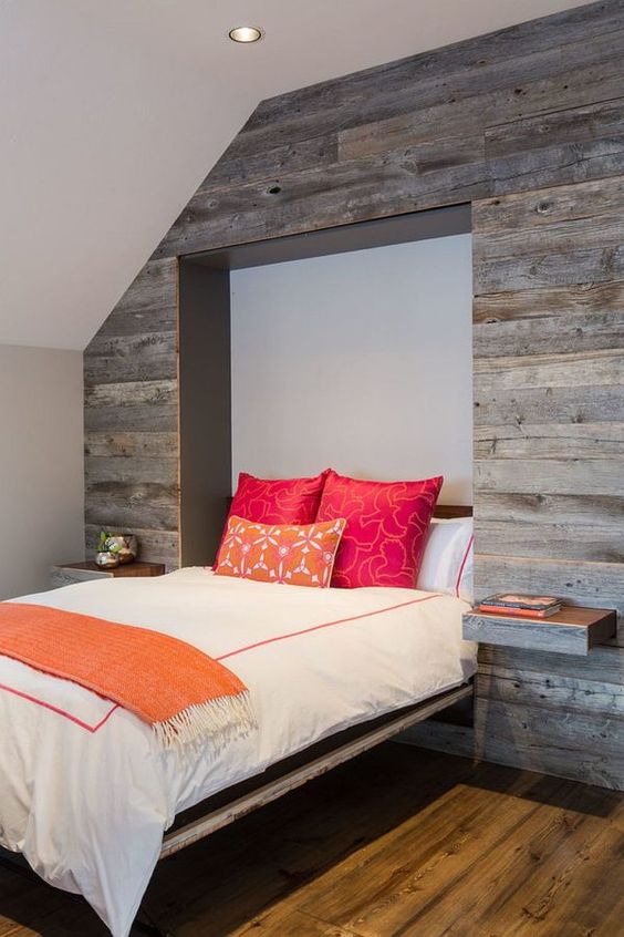 Murphy bed with nightstands deals