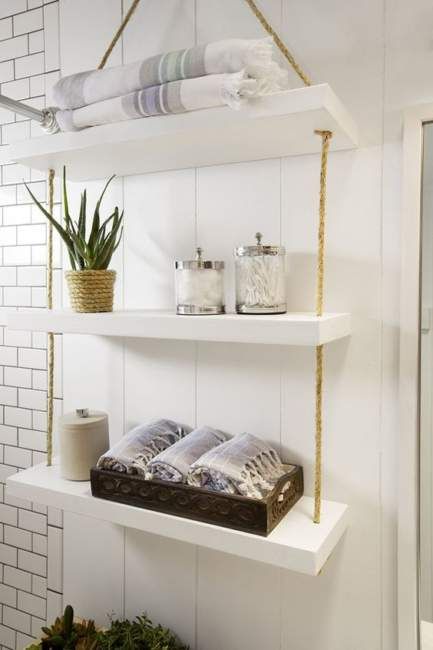 25 Hanging Shelves Ideas In Various Styles