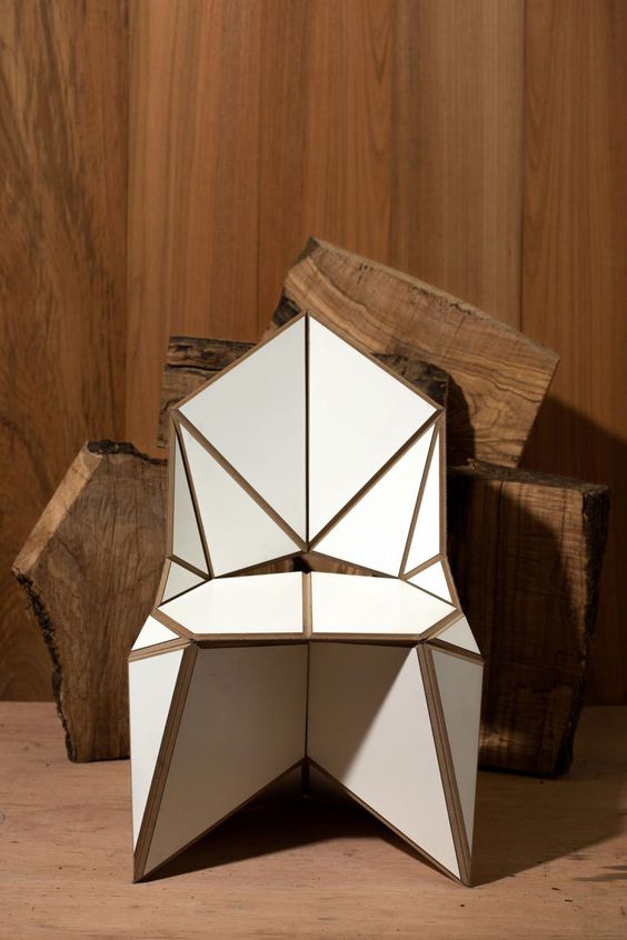 25 Edgy Geometric Shaped Furniture Items - DigsDigs