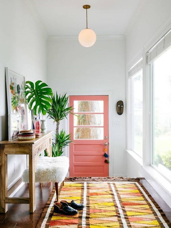 25 Welcoming Summer Entryway Décor Ideas - DigsDigs