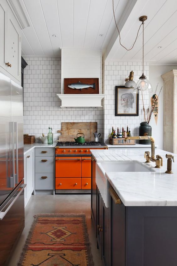 95 Lively Eclectic Kitchen Décor Ideas - DigsDigs