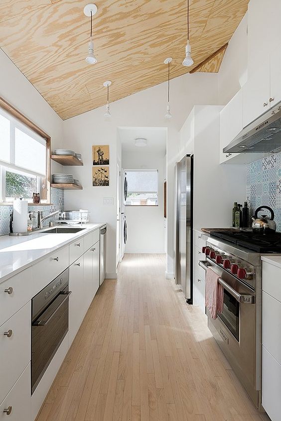 25 Functional Galley  Kitchens  With Pros And Cons DigsDigs