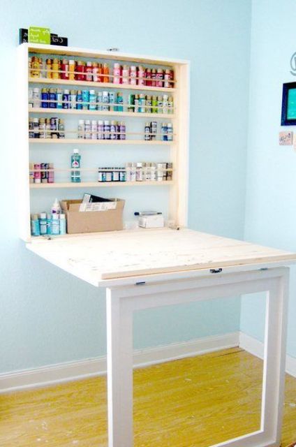 24 Practical And Space Saving Murphy Desks DigsDigs