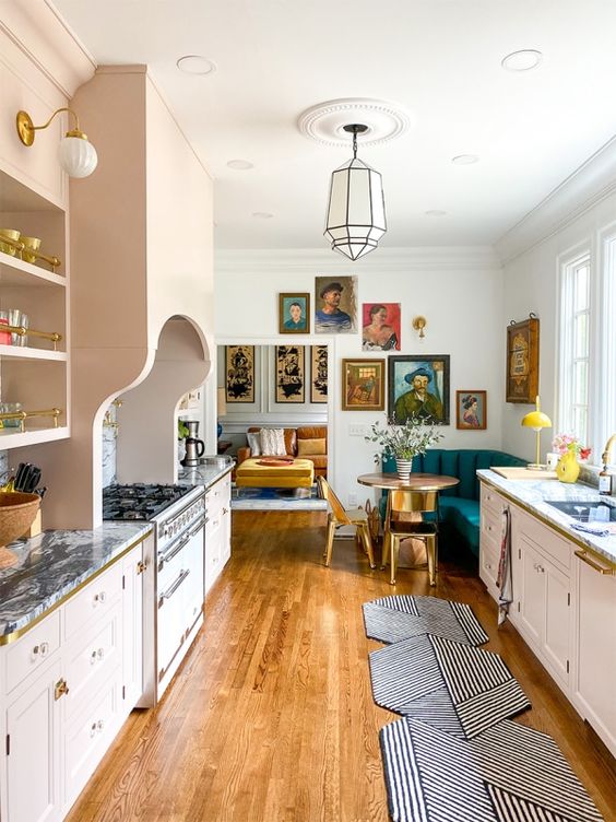 95 Lively Eclectic Kitchen Décor Ideas - DigsDigs