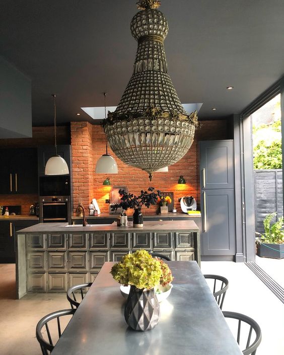 95 Lively Eclectic Kitchen Décor Ideas - DigsDigs