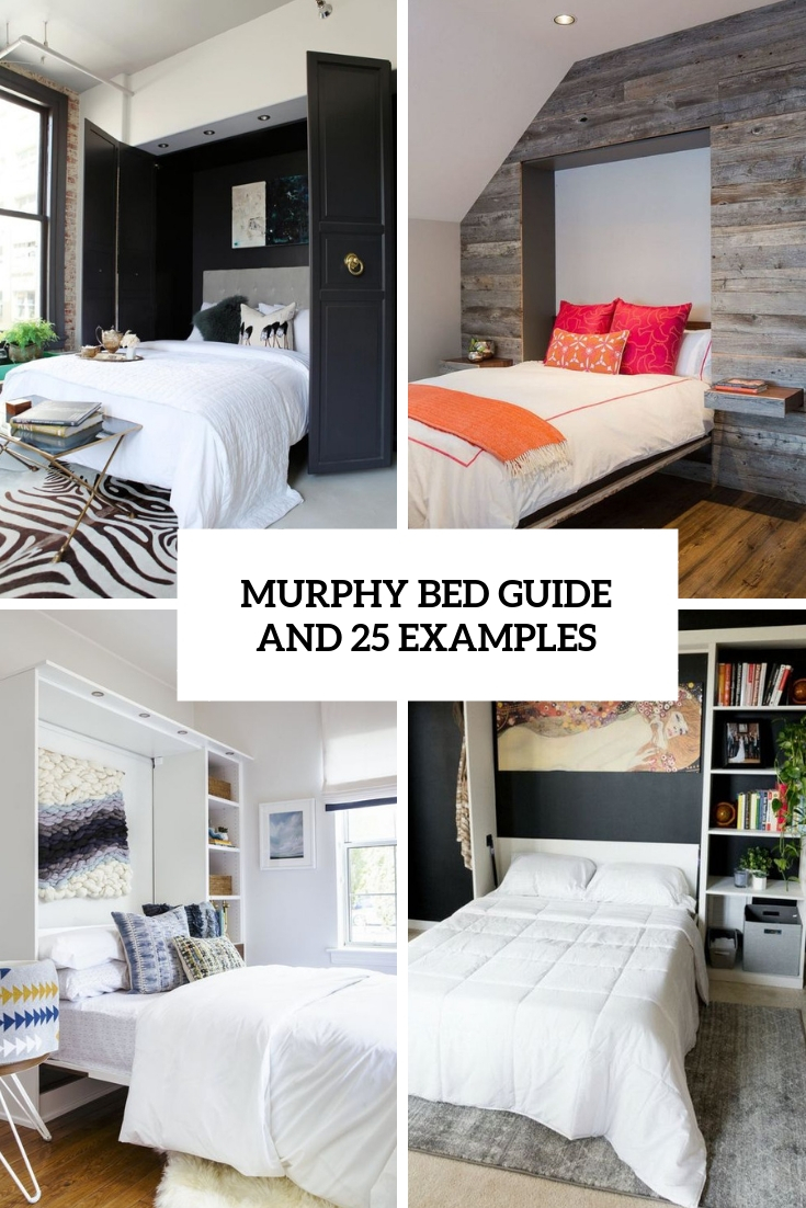 murphy bed guide and 25 examples cover