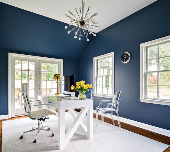 3 Best Colors For Home Offices And 23 Examples DigsDigs